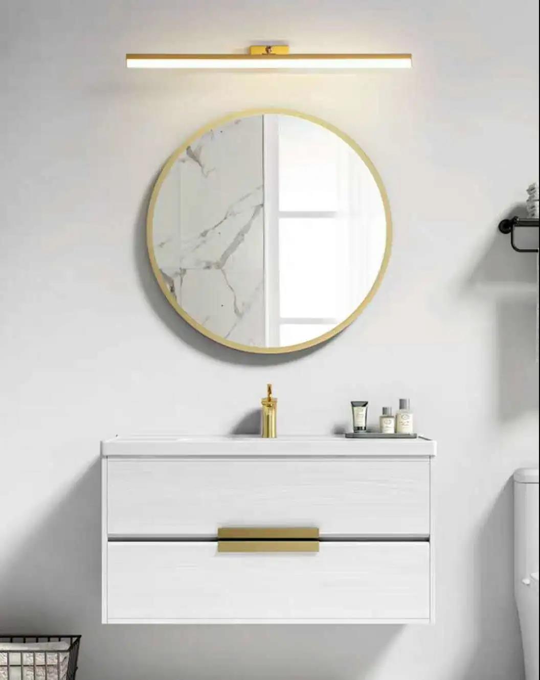 欧式奢华卫生间镜前灯效果图 – 设计本装修效果图