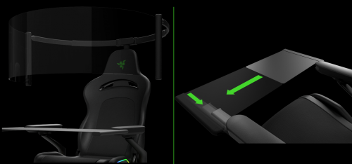 梦想中的“电竞椅” 雷蛇CES 2021公布多功能游戏座舱概念设计(图5)